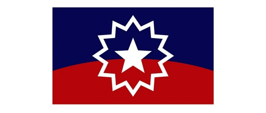 Juneteenth flag 六月旗帜